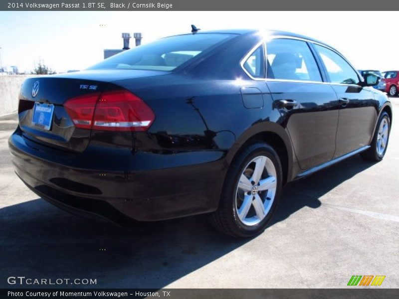 Black / Cornsilk Beige 2014 Volkswagen Passat 1.8T SE