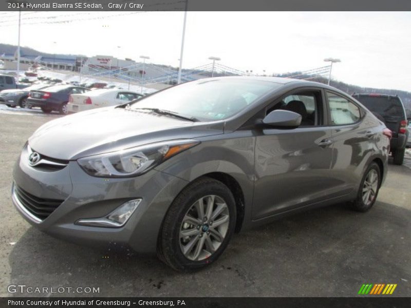 Gray / Gray 2014 Hyundai Elantra SE Sedan