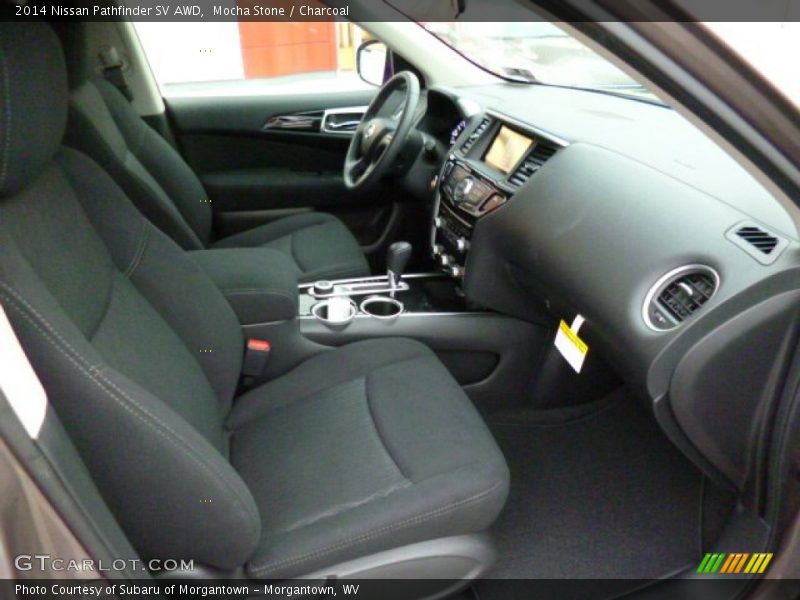Mocha Stone / Charcoal 2014 Nissan Pathfinder SV AWD