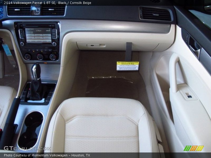 Black / Cornsilk Beige 2014 Volkswagen Passat 1.8T SE