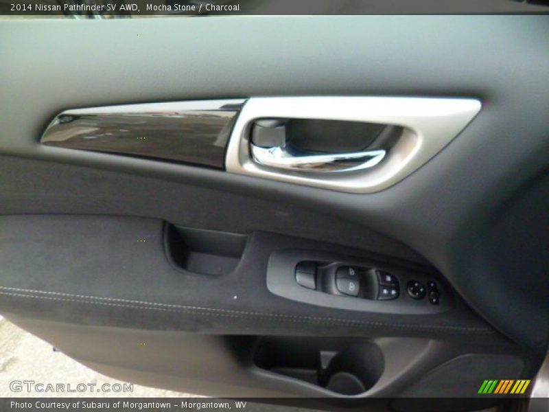 Mocha Stone / Charcoal 2014 Nissan Pathfinder SV AWD