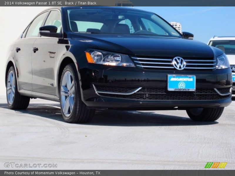 Black / Titan Black 2014 Volkswagen Passat 1.8T SE