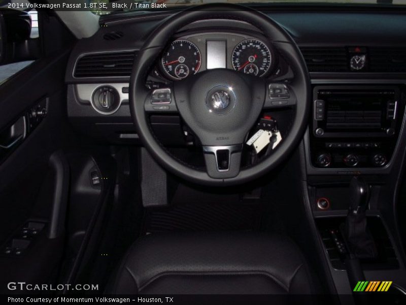 Black / Titan Black 2014 Volkswagen Passat 1.8T SE