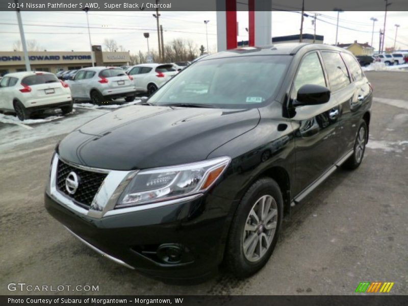 Super Black / Charcoal 2014 Nissan Pathfinder S AWD