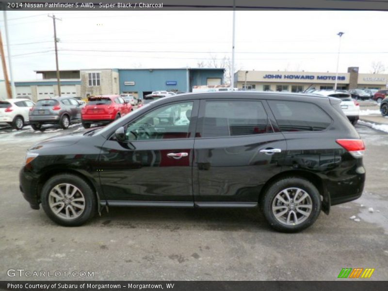 Super Black / Charcoal 2014 Nissan Pathfinder S AWD