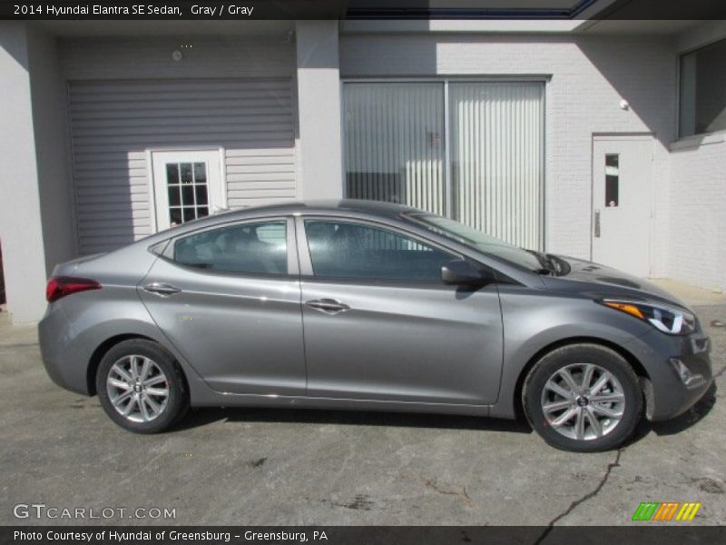 Gray / Gray 2014 Hyundai Elantra SE Sedan