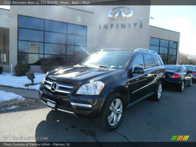 Black / Black 2012 Mercedes-Benz GL 350 BlueTEC 4Matic