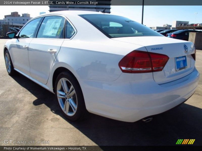 Candy White / Cornsilk Beige 2014 Volkswagen Passat 1.8T SE