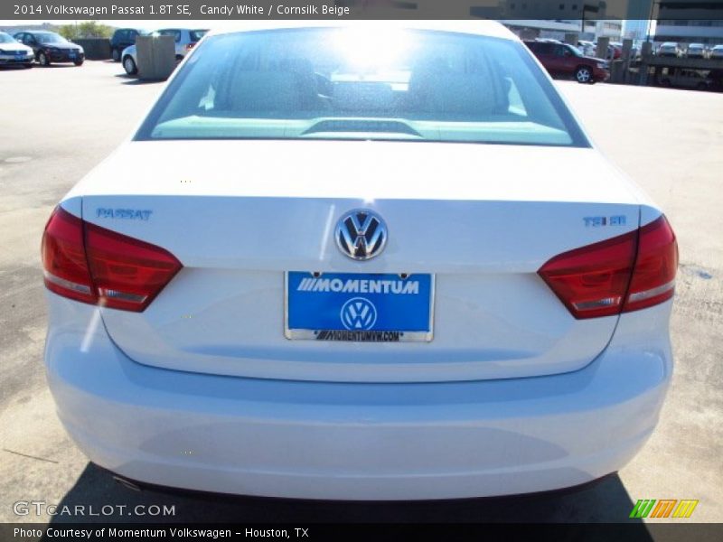 Candy White / Cornsilk Beige 2014 Volkswagen Passat 1.8T SE