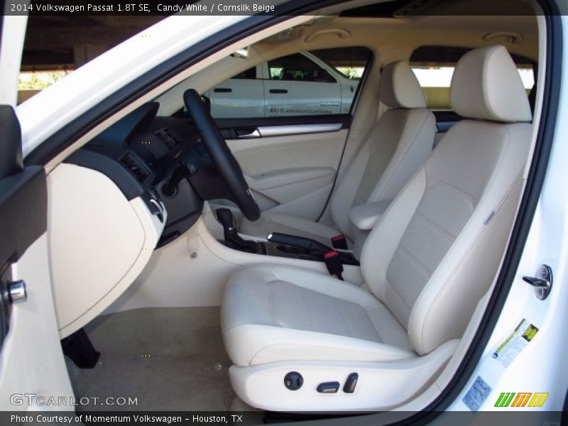 Candy White / Cornsilk Beige 2014 Volkswagen Passat 1.8T SE
