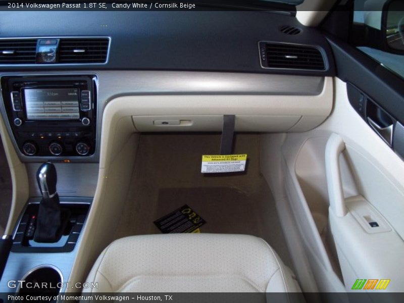 Candy White / Cornsilk Beige 2014 Volkswagen Passat 1.8T SE