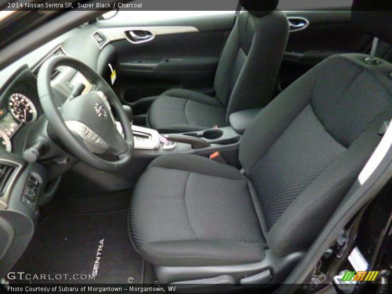 Super Black / Charcoal 2014 Nissan Sentra SR