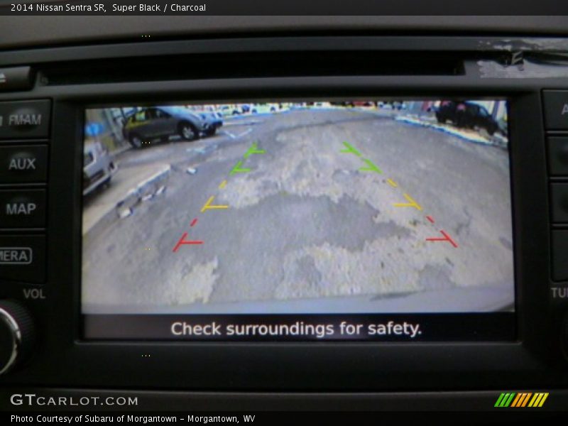 Super Black / Charcoal 2014 Nissan Sentra SR