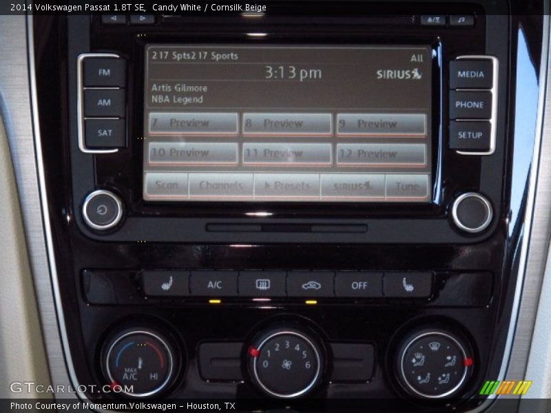 Candy White / Cornsilk Beige 2014 Volkswagen Passat 1.8T SE