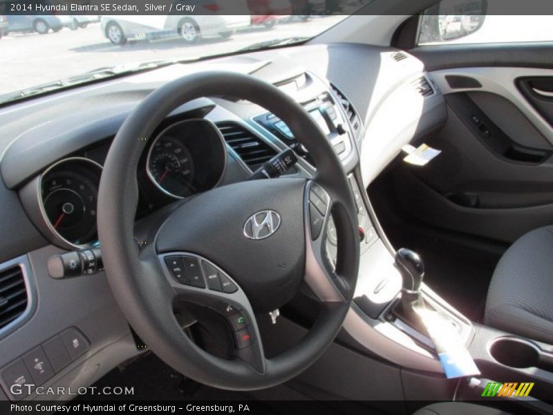 Silver / Gray 2014 Hyundai Elantra SE Sedan