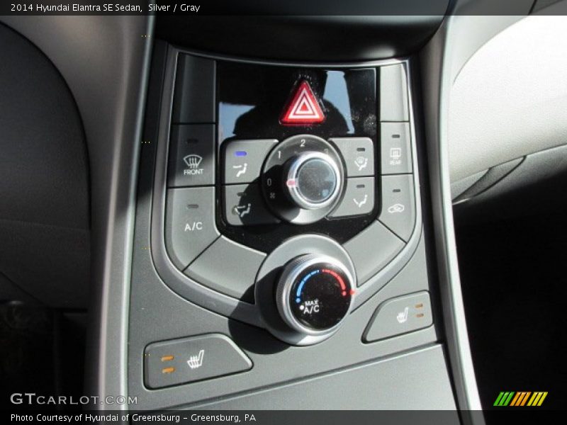 Silver / Gray 2014 Hyundai Elantra SE Sedan