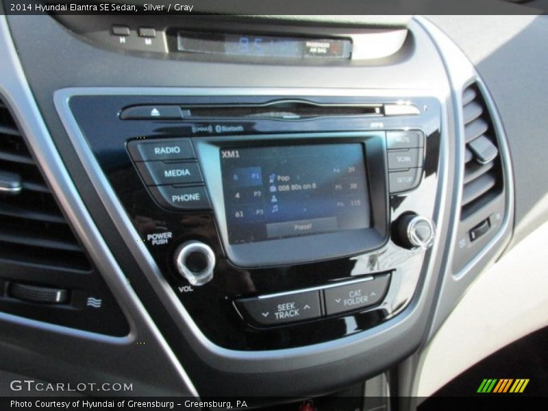 Silver / Gray 2014 Hyundai Elantra SE Sedan