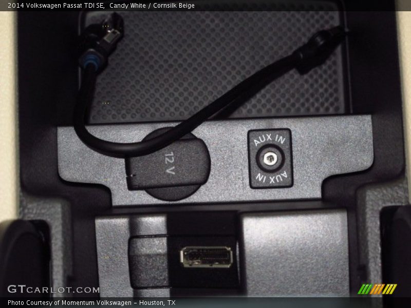 Candy White / Cornsilk Beige 2014 Volkswagen Passat TDI SE