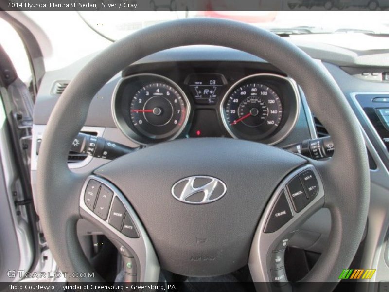Silver / Gray 2014 Hyundai Elantra SE Sedan