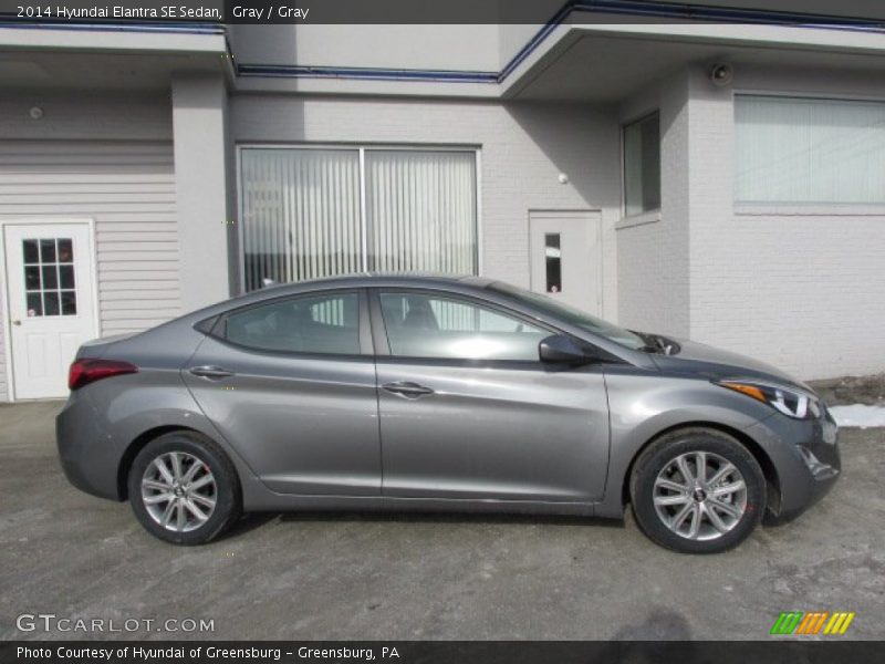 Gray / Gray 2014 Hyundai Elantra SE Sedan