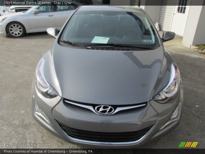 Gray / Gray 2014 Hyundai Elantra SE Sedan
