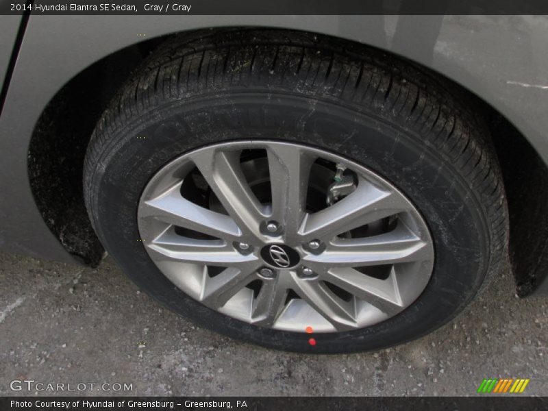Gray / Gray 2014 Hyundai Elantra SE Sedan