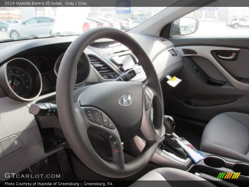 Gray / Gray 2014 Hyundai Elantra SE Sedan
