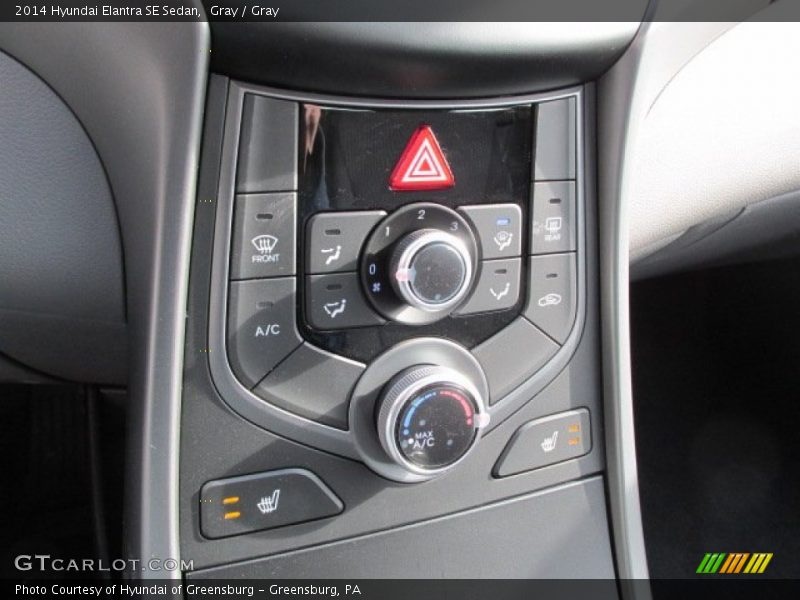Gray / Gray 2014 Hyundai Elantra SE Sedan