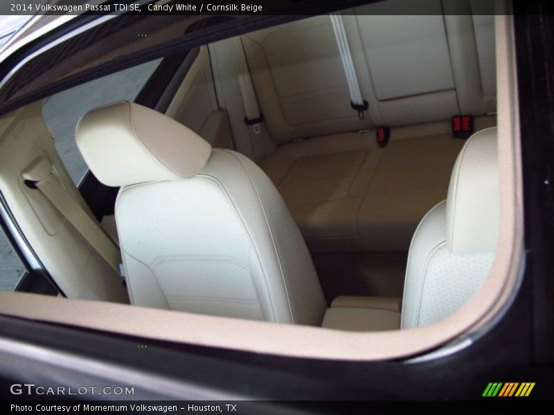 Candy White / Cornsilk Beige 2014 Volkswagen Passat TDI SE