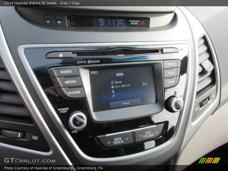 Gray / Gray 2014 Hyundai Elantra SE Sedan