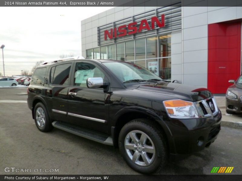 Espresso Black / Almond 2014 Nissan Armada Platinum 4x4