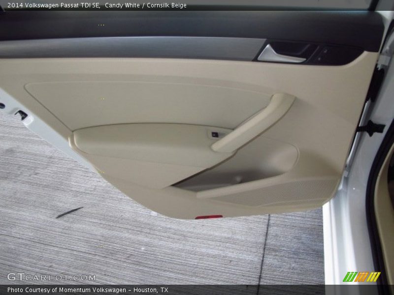 Candy White / Cornsilk Beige 2014 Volkswagen Passat TDI SE