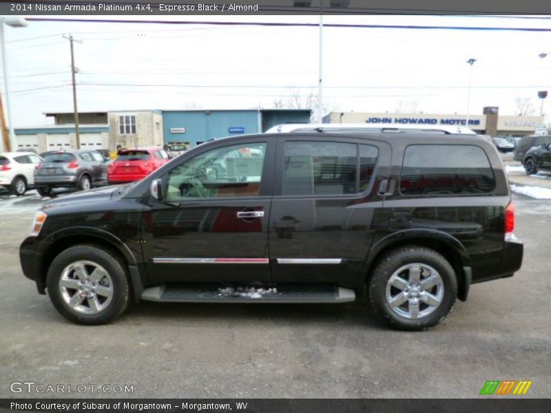 Espresso Black / Almond 2014 Nissan Armada Platinum 4x4