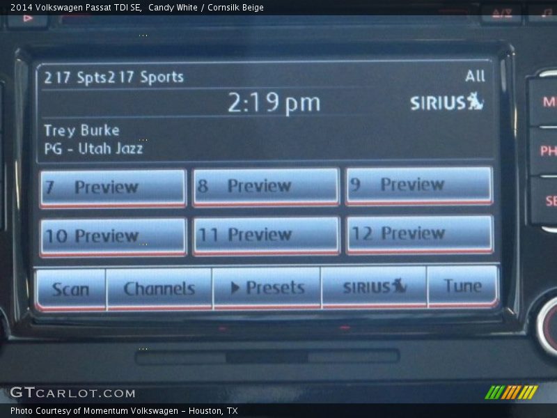 Candy White / Cornsilk Beige 2014 Volkswagen Passat TDI SE