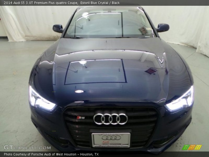 Estoril Blue Crystal / Black 2014 Audi S5 3.0T Premium Plus quattro Coupe