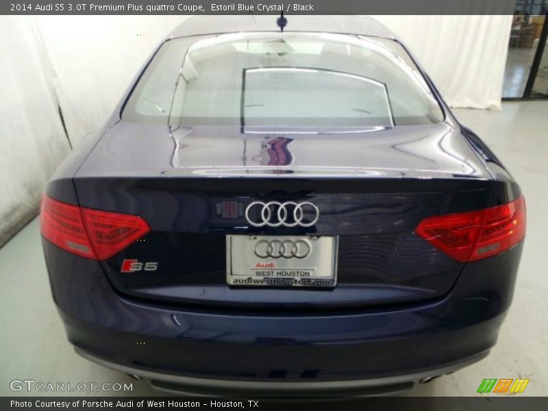 Estoril Blue Crystal / Black 2014 Audi S5 3.0T Premium Plus quattro Coupe