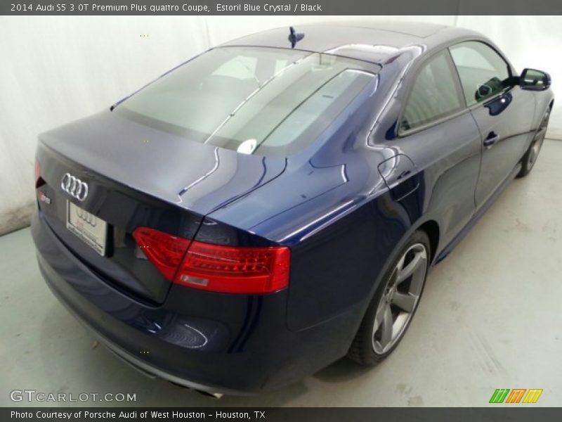 Estoril Blue Crystal / Black 2014 Audi S5 3.0T Premium Plus quattro Coupe