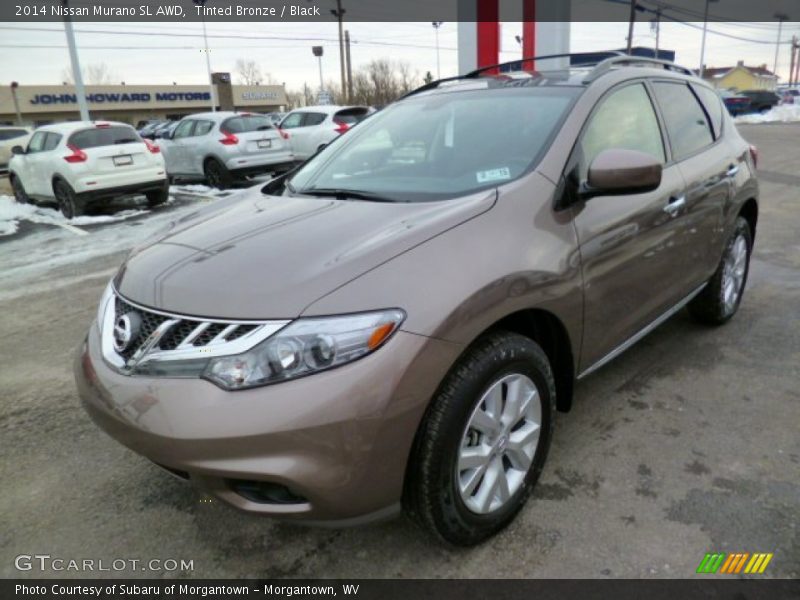 Tinted Bronze / Black 2014 Nissan Murano SL AWD