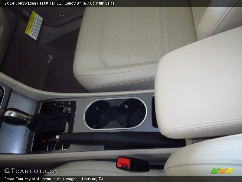 Candy White / Cornsilk Beige 2014 Volkswagen Passat TDI SE