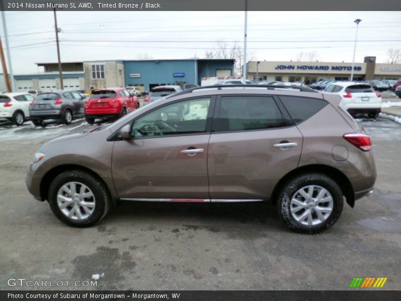 Tinted Bronze / Black 2014 Nissan Murano SL AWD