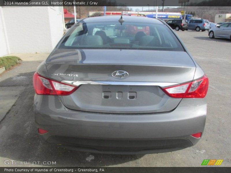 Harbor Gray Metallic / Gray 2014 Hyundai Sonata GLS