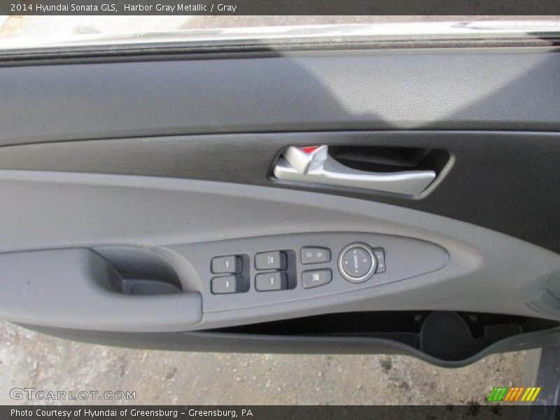 Harbor Gray Metallic / Gray 2014 Hyundai Sonata GLS