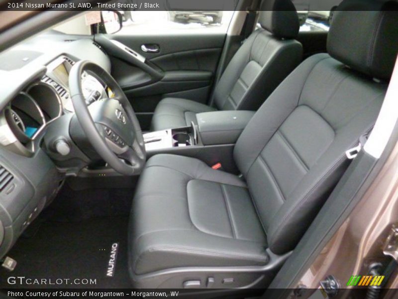 Front Seat of 2014 Murano SL AWD