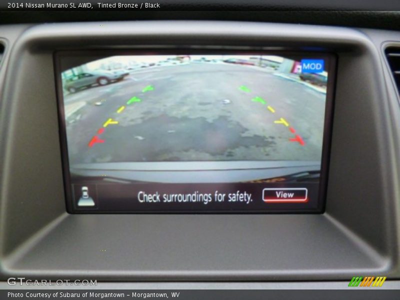 Tinted Bronze / Black 2014 Nissan Murano SL AWD