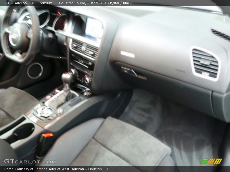 Estoril Blue Crystal / Black 2014 Audi S5 3.0T Premium Plus quattro Coupe