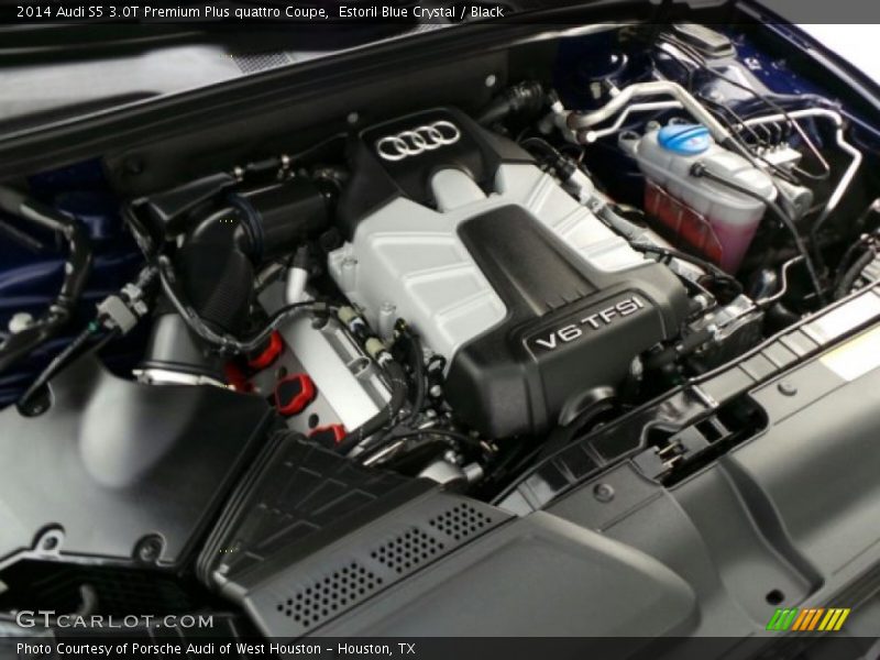 Estoril Blue Crystal / Black 2014 Audi S5 3.0T Premium Plus quattro Coupe