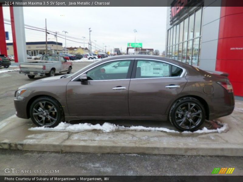 Java Metallic / Charcoal 2014 Nissan Maxima 3.5 SV Sport