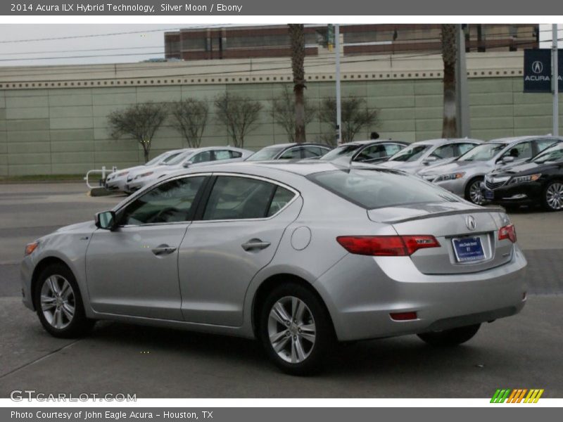 Silver Moon / Ebony 2014 Acura ILX Hybrid Technology