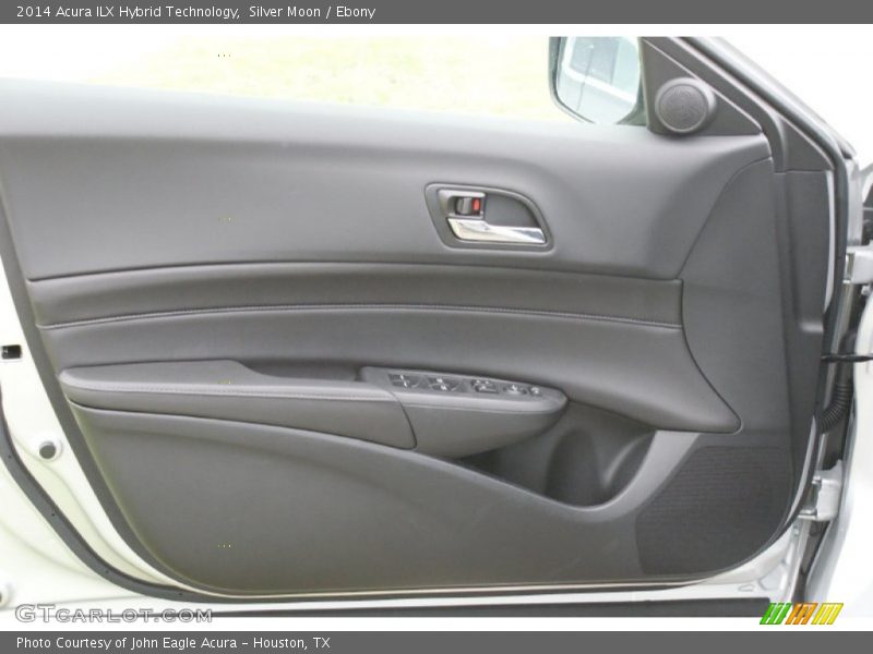 Silver Moon / Ebony 2014 Acura ILX Hybrid Technology