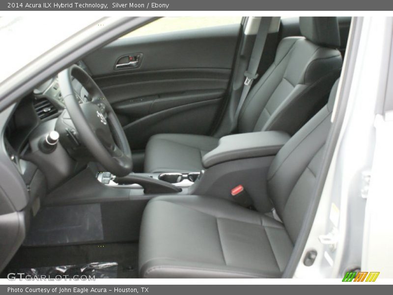 Silver Moon / Ebony 2014 Acura ILX Hybrid Technology